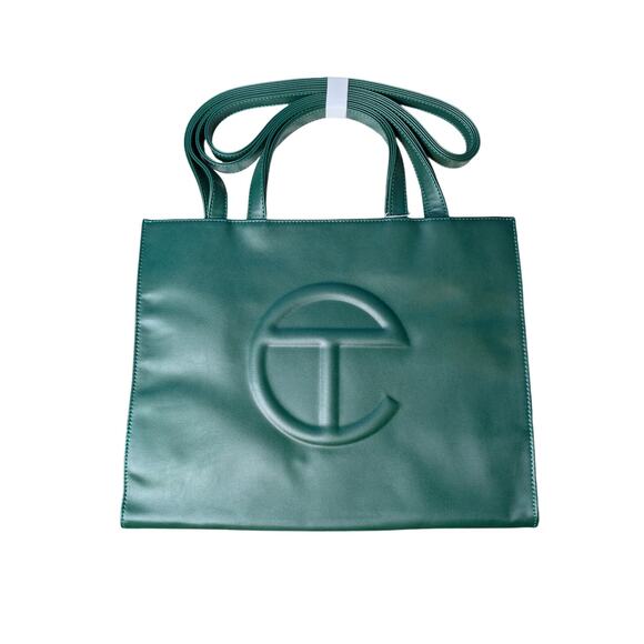 Telfar Handbags - Telfar Dark Olive Tote - NWT